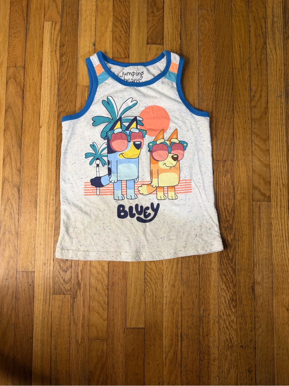Jumping Beans size 5 Bluey + Bingo Tank